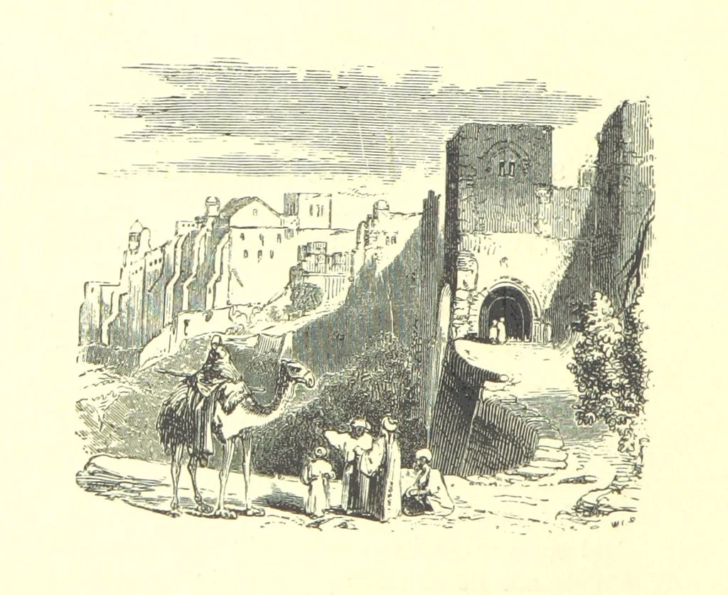 An illustration from The Months illustrated by pen and pencil. Edited by ... S. M. The designs by N. Humphreys, J. Gilbert, etc, 1876, leaf 216