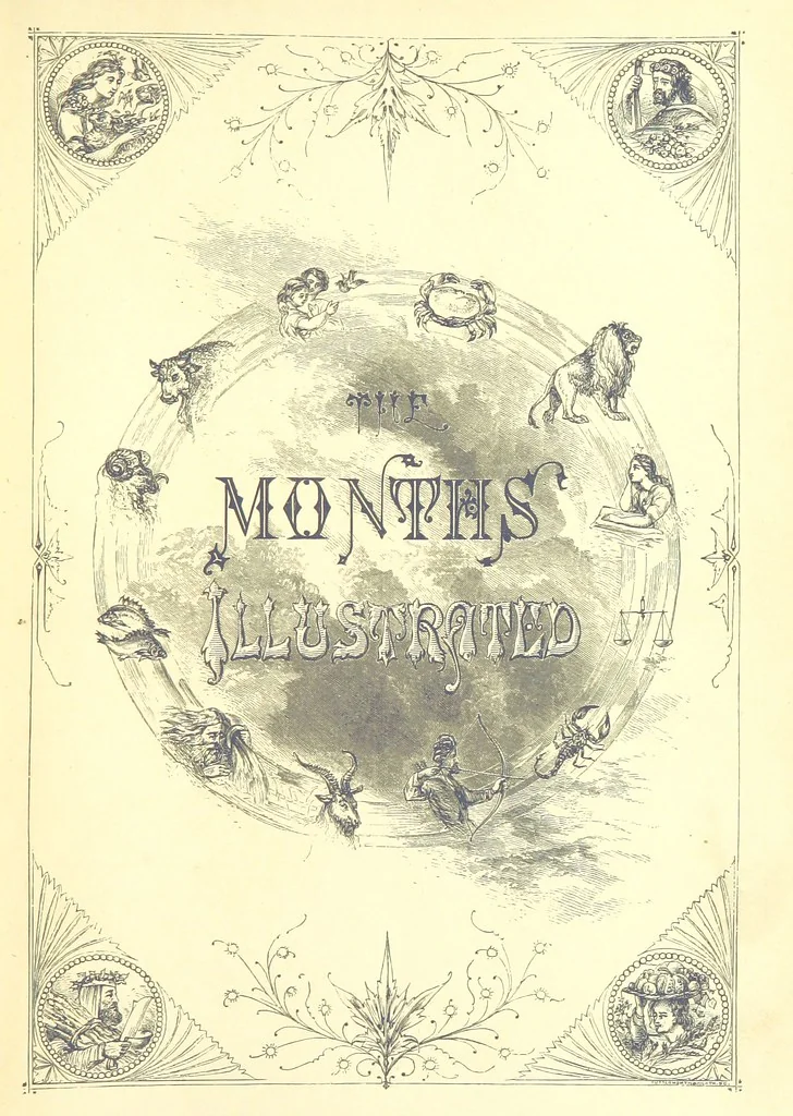 An illustration from The Months illustrated by pen and pencil. Edited by ... S. M. The designs by N. Humphreys, J. Gilbert, etc, 1876, leaf 5