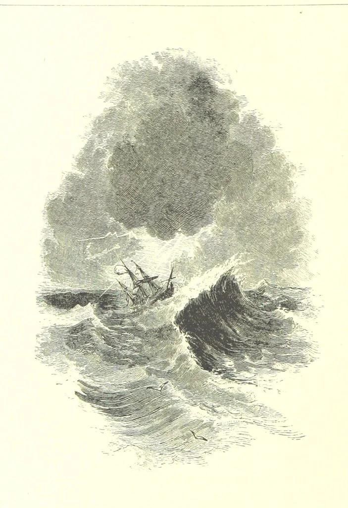 An illustration from The Months illustrated by pen and pencil. Edited by ... S. M. The designs by N. Humphreys, J. Gilbert, etc, 1876, leaf 66