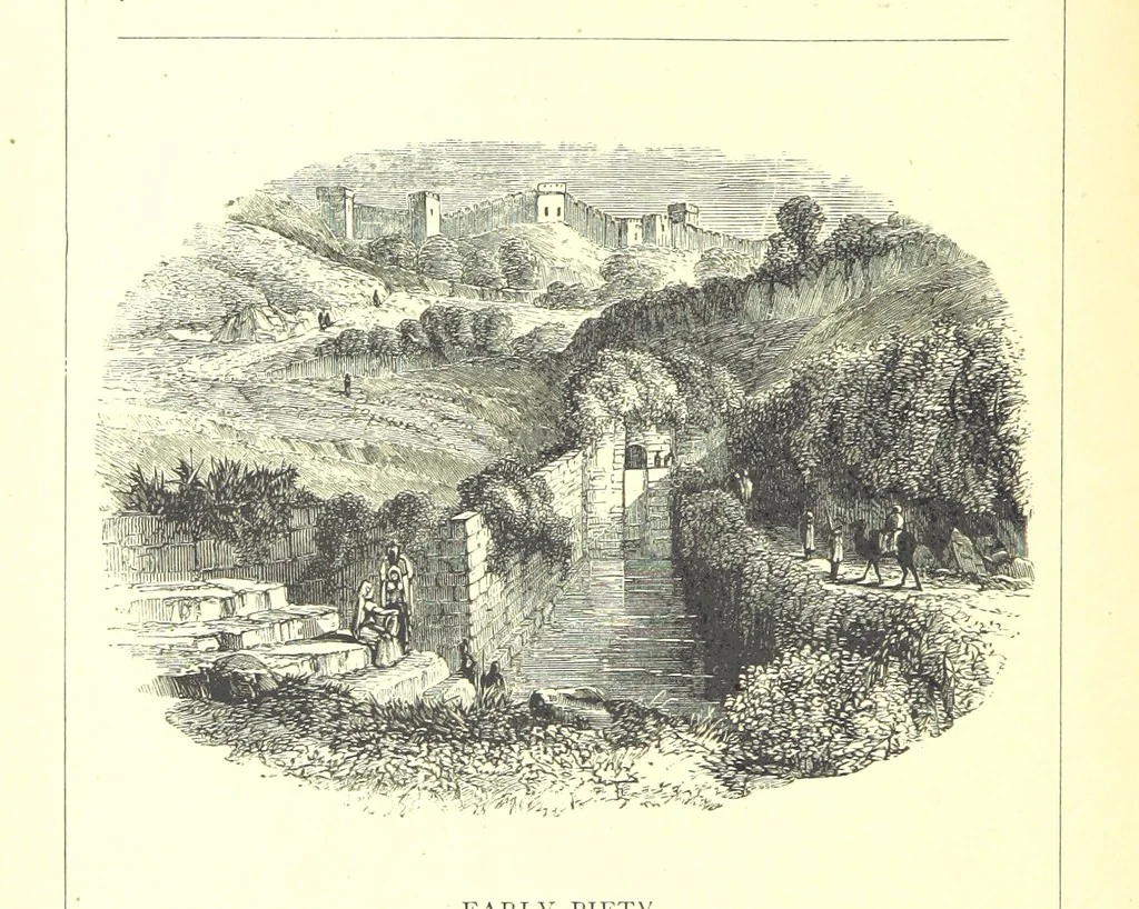 An illustration from The Months illustrated by pen and pencil. Edited by ... S. M. The designs by N. Humphreys, J. Gilbert, etc, 1876, leaf 88