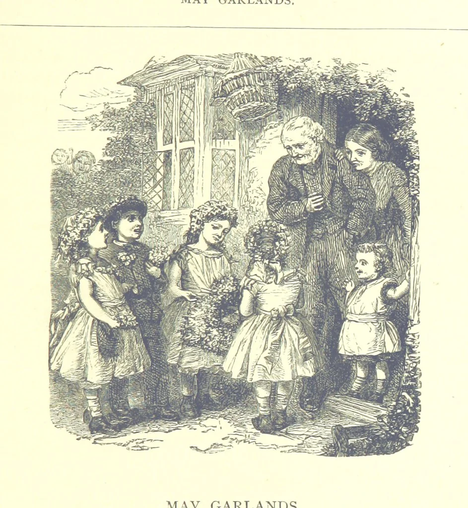 An illustration from The Months illustrated by pen and pencil. Edited by ... S. M. The designs by N. Humphreys, J. Gilbert, etc, 1876, leaf 99