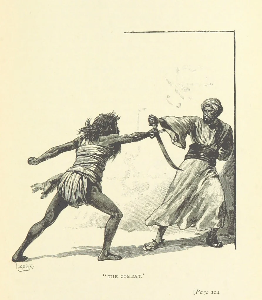 An illustration from Shafts from an Eastern Quiver, etc, 1894, leaf 115