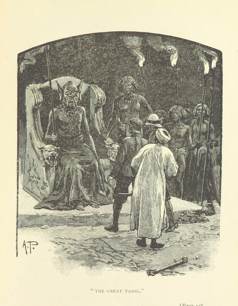 An illustration from Shafts from an Eastern Quiver, etc, 1894, leaf 169