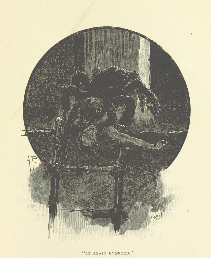 An illustration from Shafts from an Eastern Quiver, etc, 1894, leaf 197