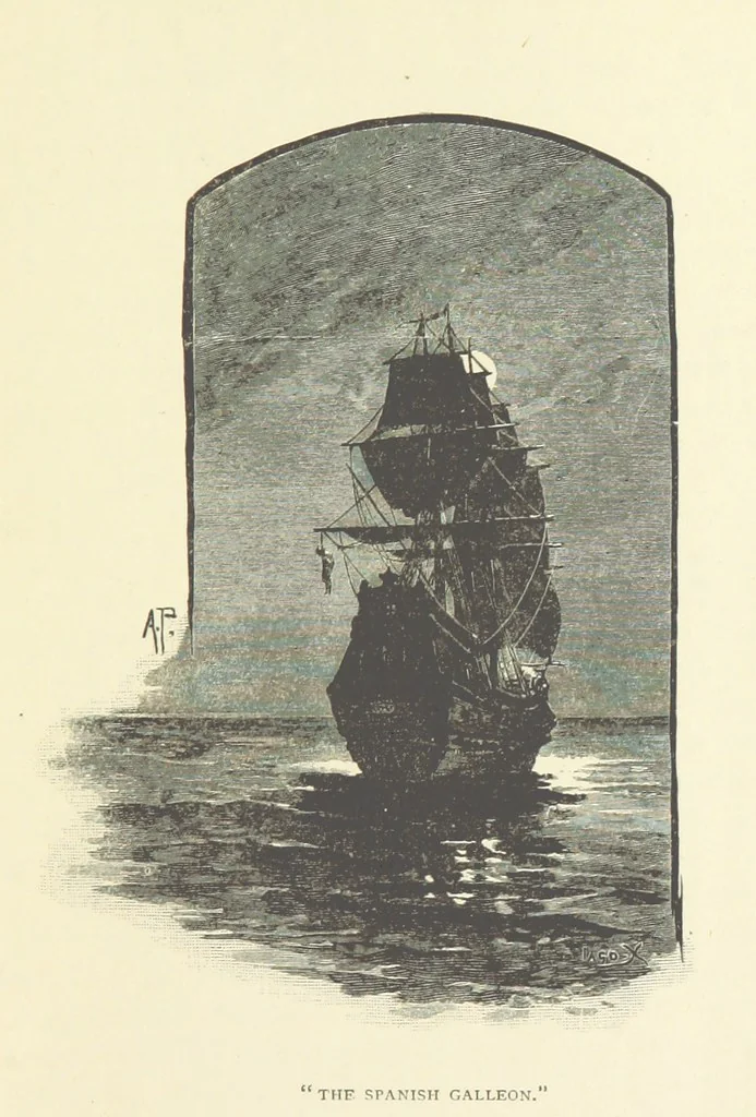 An illustration from Shafts from an Eastern Quiver, etc, 1894, leaf 235