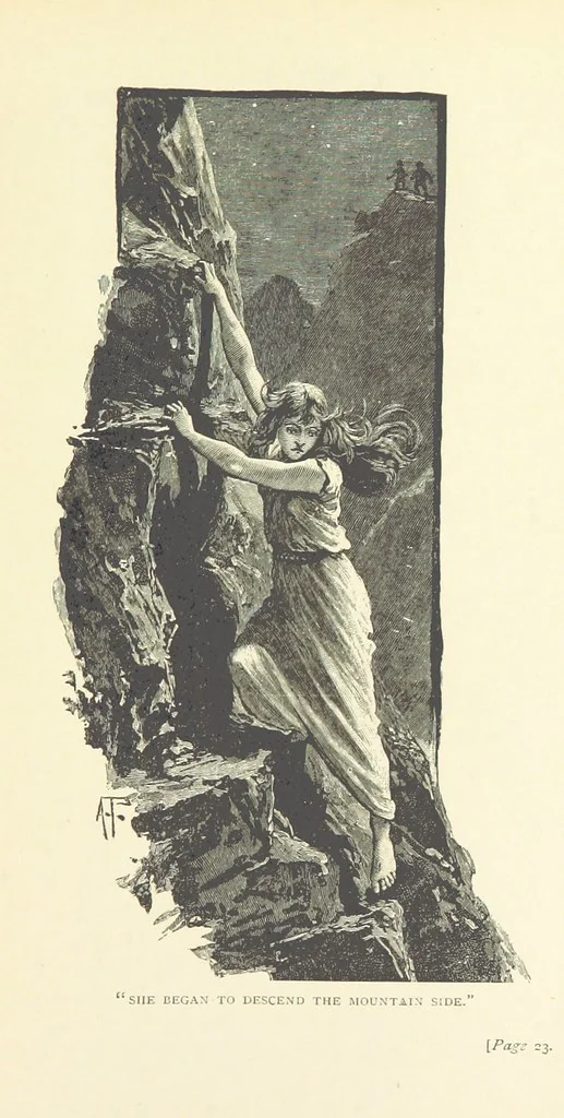 An illustration from Shafts from an Eastern Quiver, etc, 1894, leaf 35