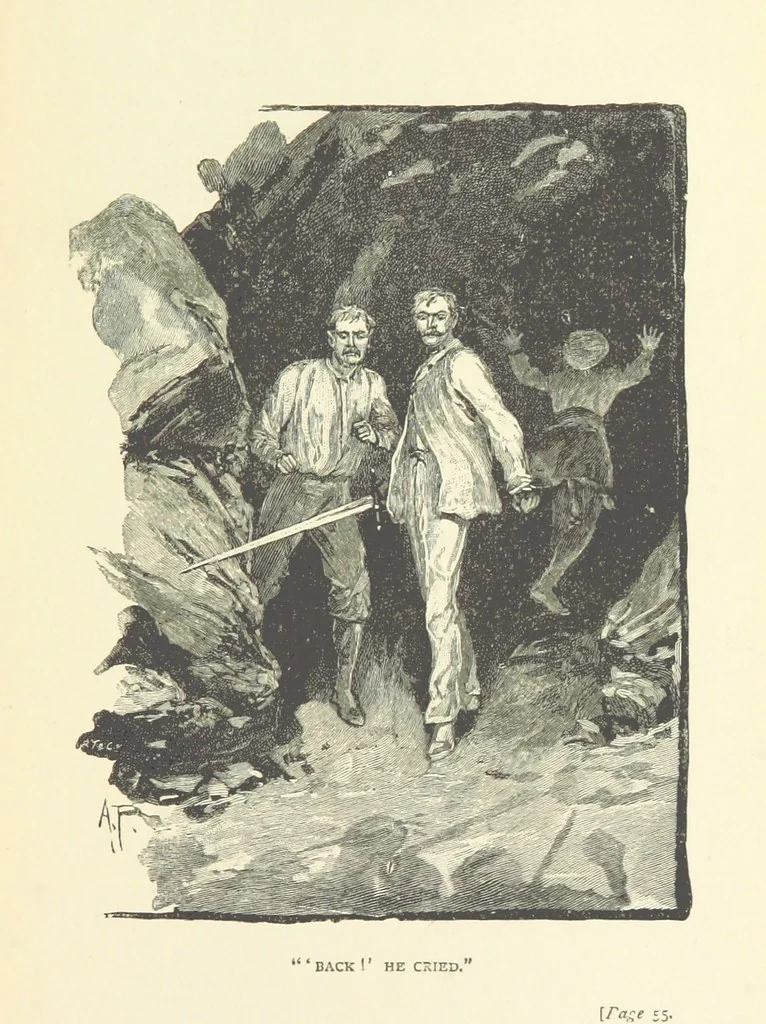 An illustration from Shafts from an Eastern Quiver, etc, 1894, leaf 67