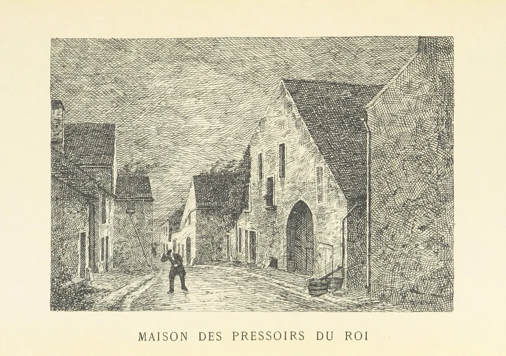 An illustration from Histoire de Chenôve près Dijon. [With a map and illustrations, 1893, leaf 71