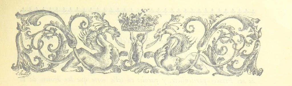 An illustration from Histoire de Béarn ... Nouvelle édition orne ... de plusieurs gravures, avec la vie de Marca, une généalogie, la bibliographie de ses œuvres ... Par M. l'abbé V. Dubarat, 1894, leaf 327