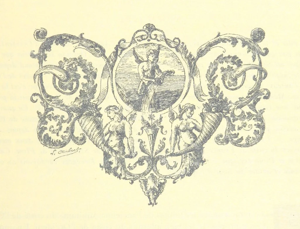 An illustration from Histoire de Béarn ... Nouvelle édition orne ... de plusieurs gravures, avec la vie de Marca, une généalogie, la bibliographie de ses œuvres ... Par M. l'abbé V. Dubarat, 1894, leaf 359