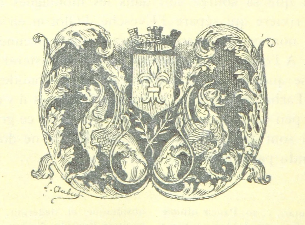 An illustration from Histoire de Béarn ... Nouvelle édition orne ... de plusieurs gravures, avec la vie de Marca, une généalogie, la bibliographie de ses œuvres ... Par M. l'abbé V. Dubarat, 1894, leaf 410