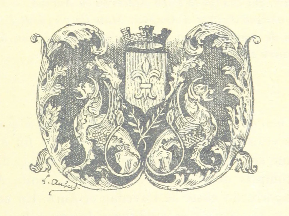 An illustration from Histoire de Béarn ... Nouvelle édition orne ... de plusieurs gravures, avec la vie de Marca, une généalogie, la bibliographie de ses œuvres ... Par M. l'abbé V. Dubarat, 1894, leaf 559