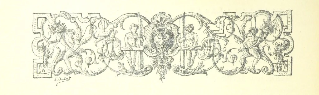 An illustration from Histoire de Béarn ... Nouvelle édition orne ... de plusieurs gravures, avec la vie de Marca, une généalogie, la bibliographie de ses œuvres ... Par M. l'abbé V. Dubarat, 1894, leaf 608