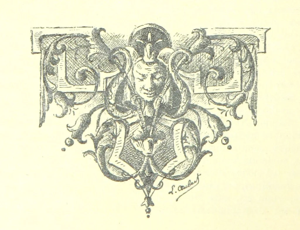 An illustration from Histoire de Béarn ... Nouvelle édition orne ... de plusieurs gravures, avec la vie de Marca, une généalogie, la bibliographie de ses œuvres ... Par M. l'abbé V. Dubarat, 1894, leaf 618