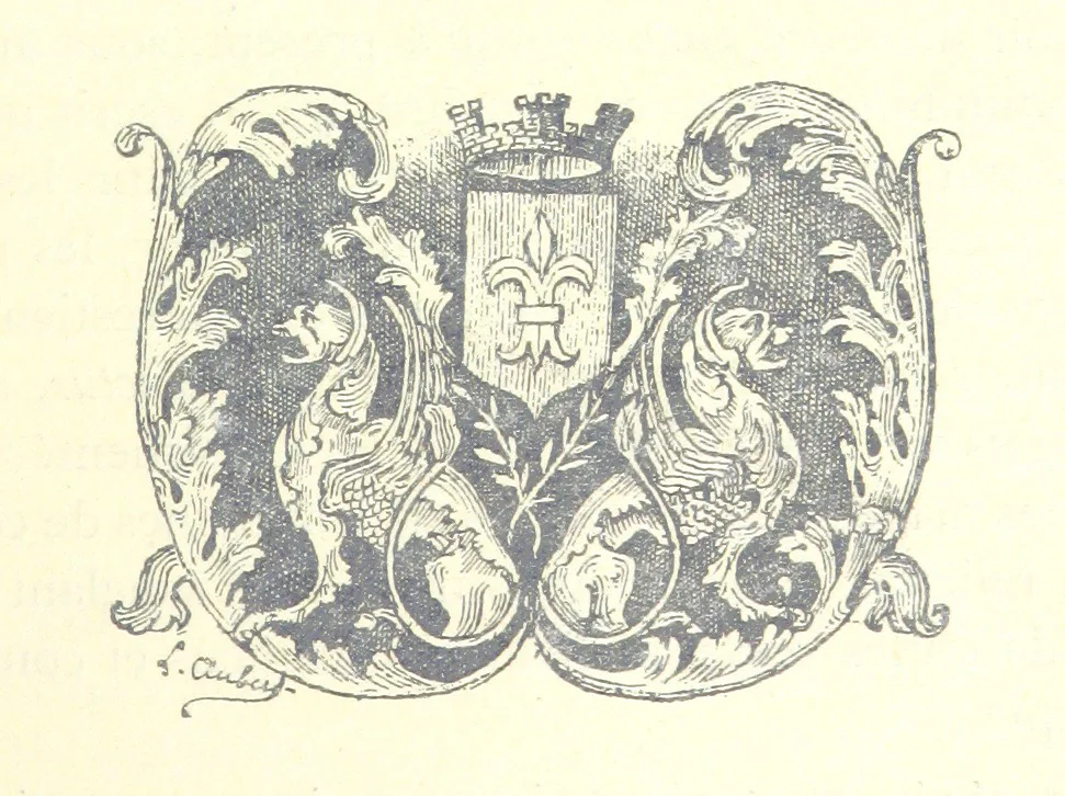 An illustration from Histoire de Béarn ... Nouvelle édition orne ... de plusieurs gravures, avec la vie de Marca, une généalogie, la bibliographie de ses œuvres ... Par M. l'abbé V. Dubarat, 1894, leaf 639