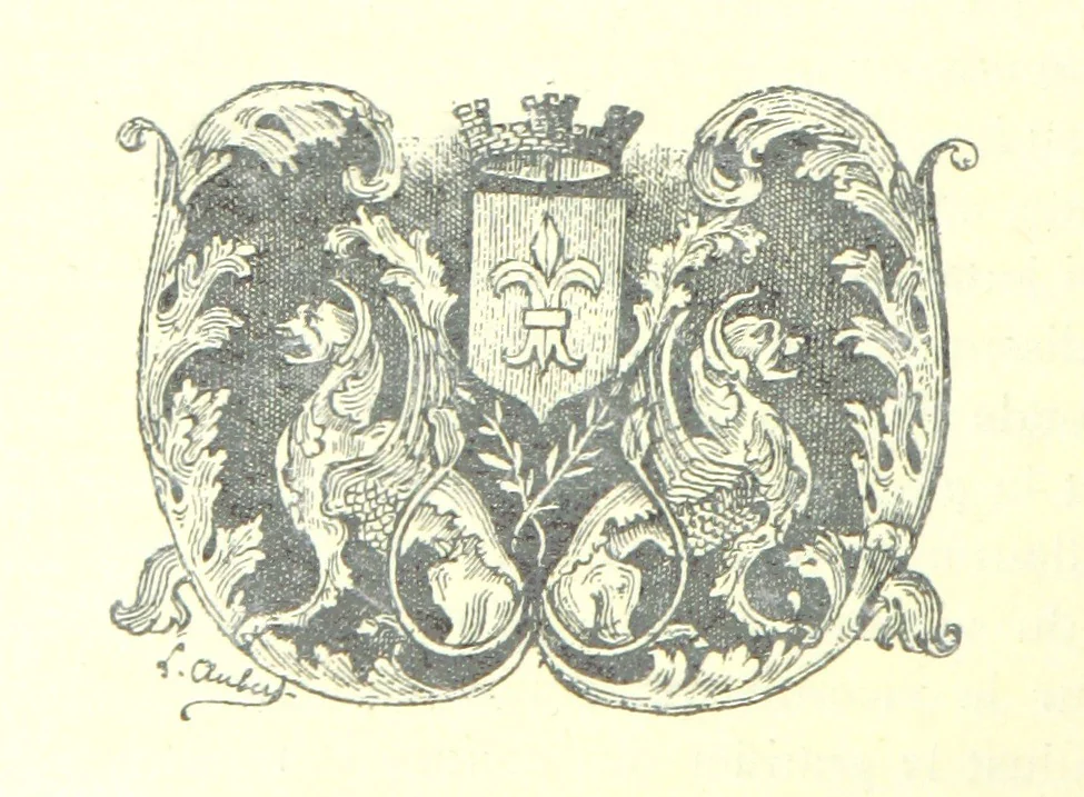 An illustration from Histoire de Béarn ... Nouvelle édition orne ... de plusieurs gravures, avec la vie de Marca, une généalogie, la bibliographie de ses œuvres ... Par M. l'abbé V. Dubarat, 1894, leaf 704