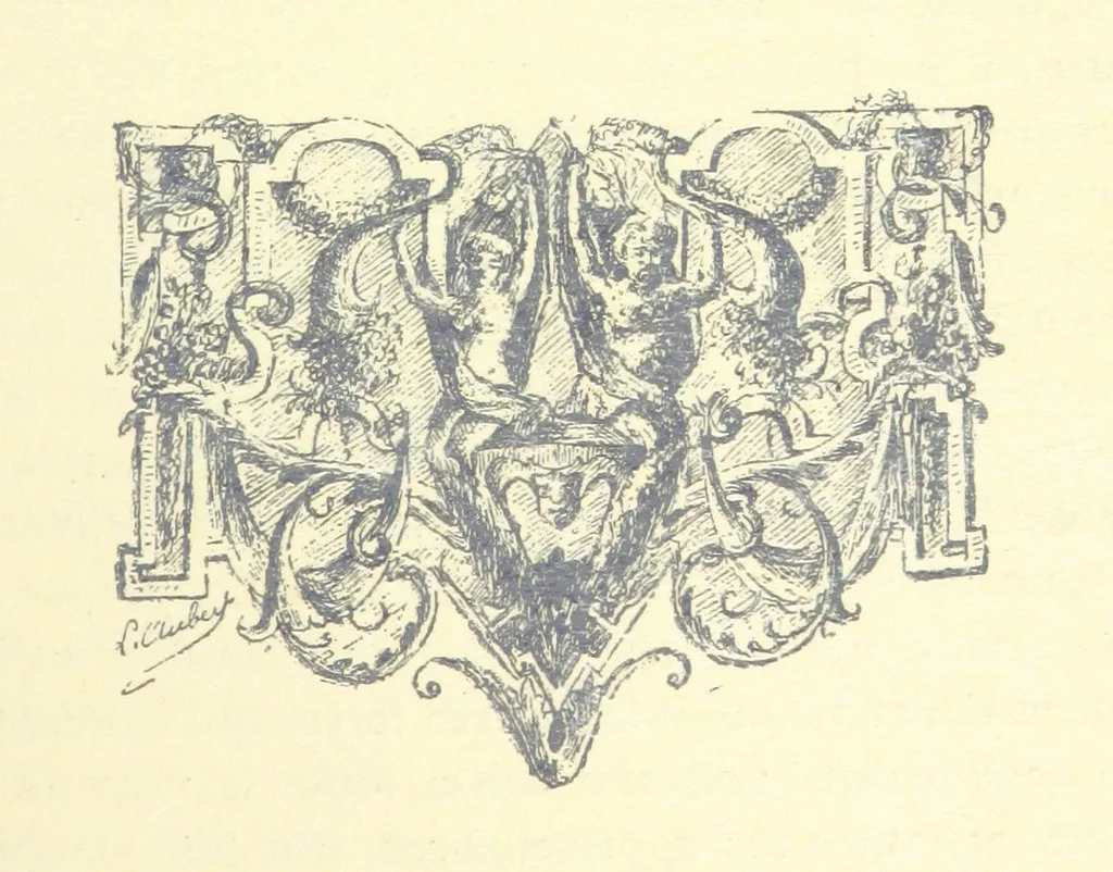An illustration from Histoire de Béarn ... Nouvelle édition orne ... de plusieurs gravures, avec la vie de Marca, une généalogie, la bibliographie de ses œuvres ... Par M. l'abbé V. Dubarat, 1894, leaf 735