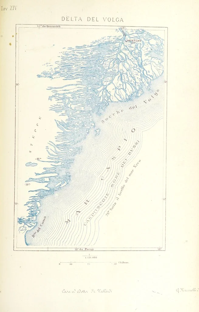 An illustration from La Terra, trattato popolare di geografia universale per G. Marinelli ed altri scienziati italiani, etc. [With illustrations and maps, 1898, leaf 1025