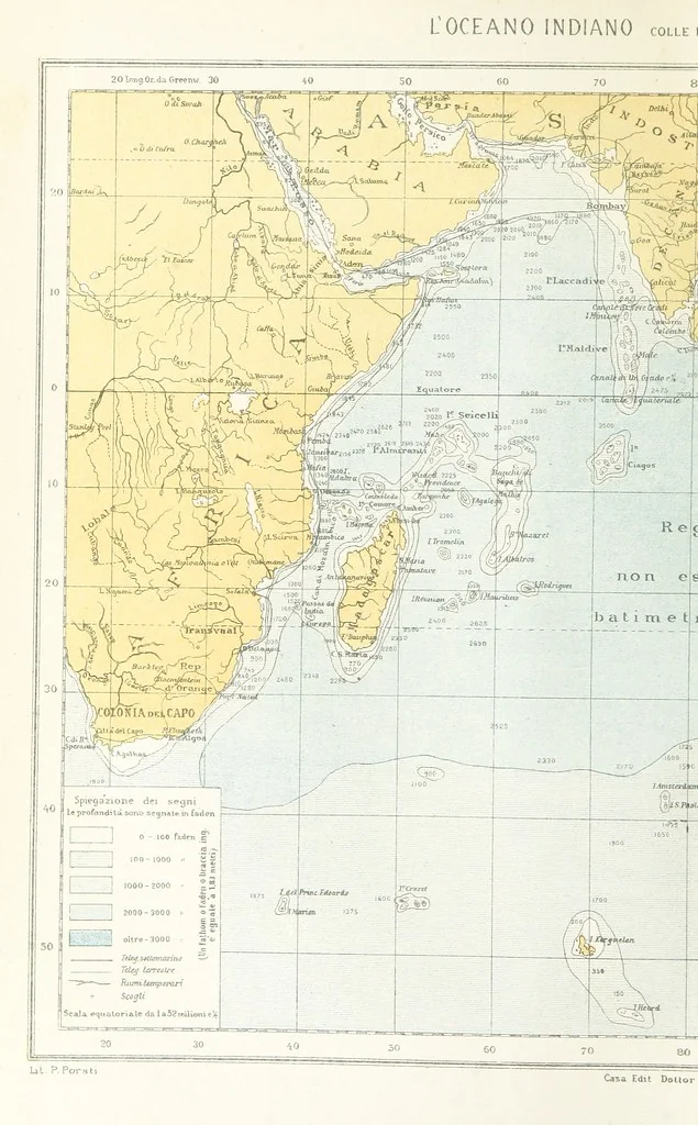 An illustration from La Terra, trattato popolare di geografia universale per G. Marinelli ed altri scienziati italiani, etc. [With illustrations and maps, 1898, leaf 1044