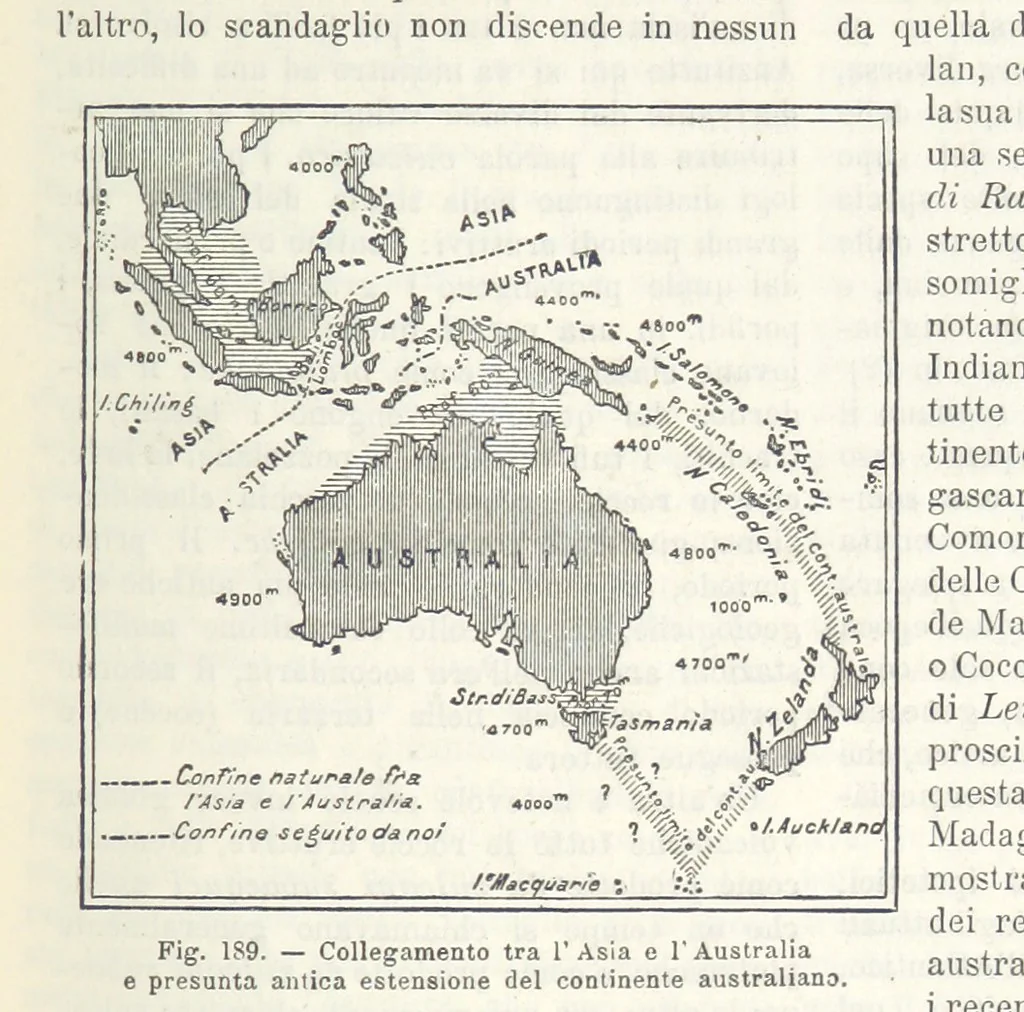 An illustration from La Terra, trattato popolare di geografia universale per G. Marinelli ed altri scienziati italiani, etc. [With illustrations and maps, 1898, leaf 285