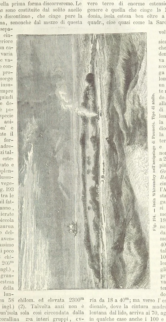 An illustration from La Terra, trattato popolare di geografia universale per G. Marinelli ed altri scienziati italiani, etc. [With illustrations and maps, 1898, leaf 293