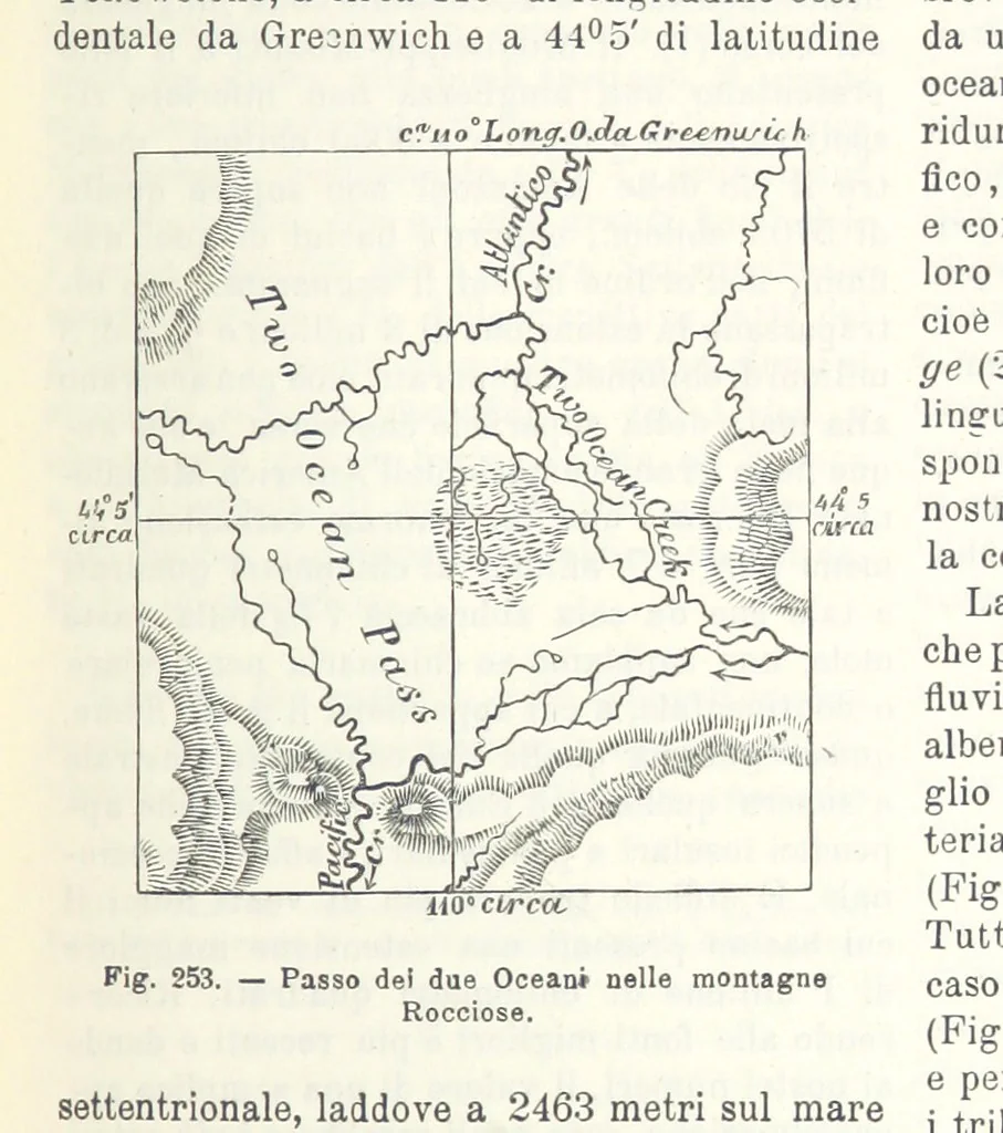 An illustration from La Terra, trattato popolare di geografia universale per G. Marinelli ed altri scienziati italiani, etc. [With illustrations and maps, 1898, leaf 421
