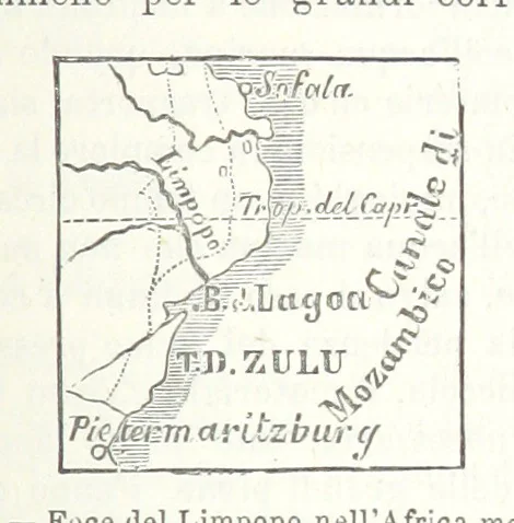 An illustration from La Terra, trattato popolare di geografia universale per G. Marinelli ed altri scienziati italiani, etc. [With illustrations and maps, 1898, leaf 451