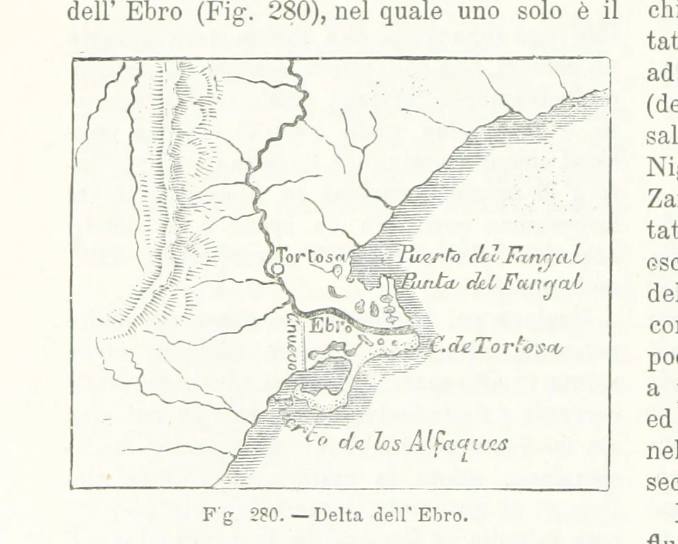 An illustration from La Terra, trattato popolare di geografia universale per G. Marinelli ed altri scienziati italiani, etc. [With illustrations and maps, 1898, leaf 454