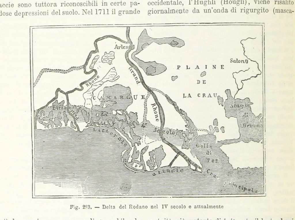 An illustration from La Terra, trattato popolare di geografia universale per G. Marinelli ed altri scienziati italiani, etc. [With illustrations and maps, 1898, leaf 458