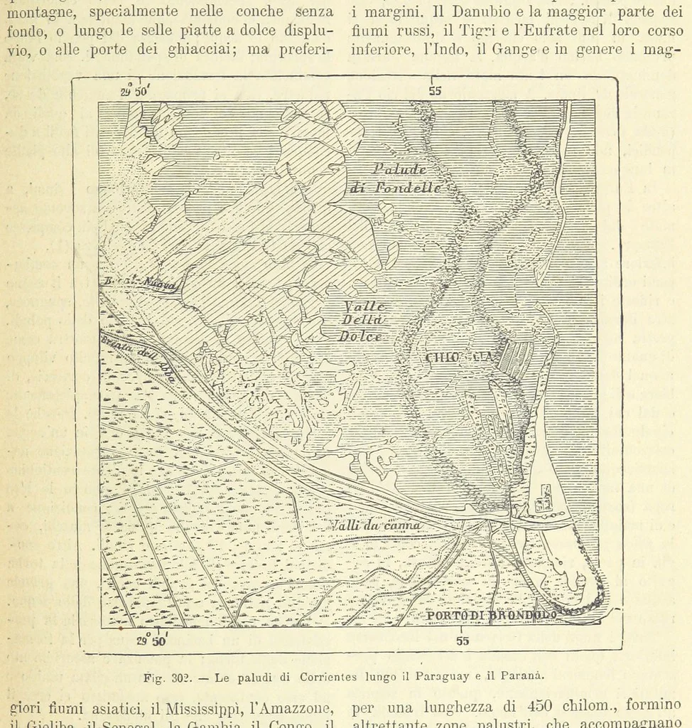 An illustration from La Terra, trattato popolare di geografia universale per G. Marinelli ed altri scienziati italiani, etc. [With illustrations and maps, 1898, leaf 481
