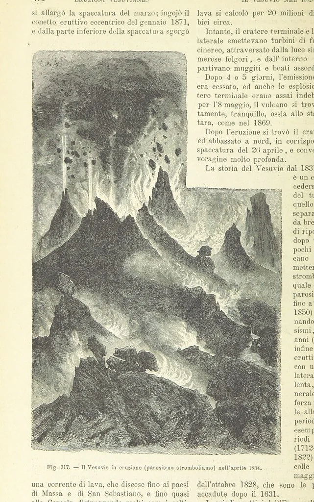 An illustration from La Terra, trattato popolare di geografia universale per G. Marinelli ed altri scienziati italiani, etc. [With illustrations and maps, 1898, leaf 500