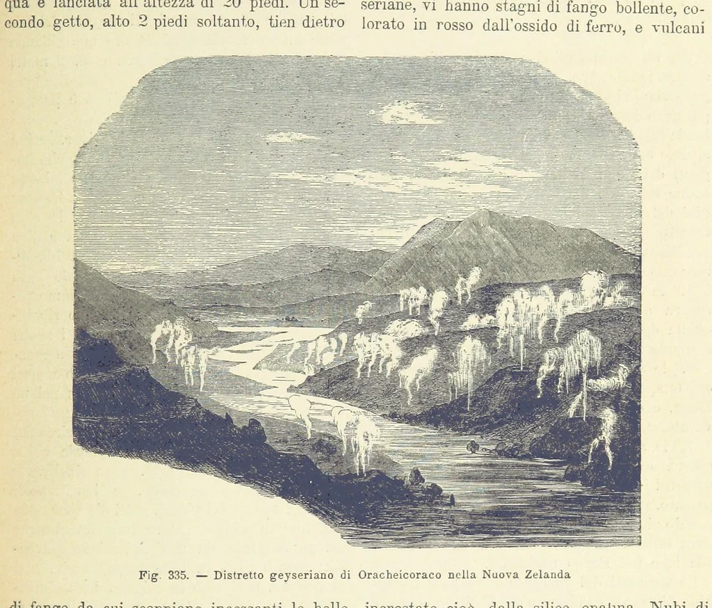 An illustration from La Terra, trattato popolare di geografia universale per G. Marinelli ed altri scienziati italiani, etc. [With illustrations and maps, 1898, leaf 519