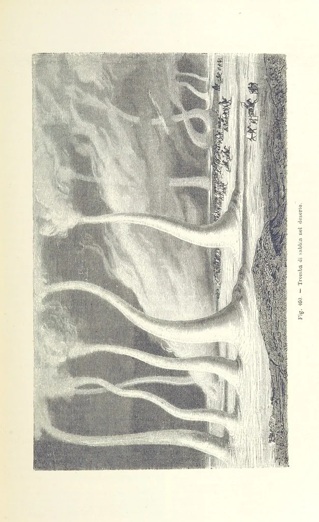 An illustration from La Terra, trattato popolare di geografia universale per G. Marinelli ed altri scienziati italiani, etc. [With illustrations and maps, 1898, leaf 807