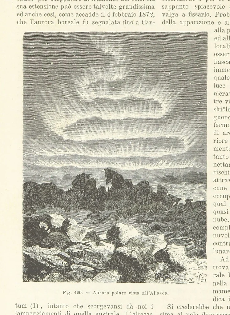 An illustration from La Terra, trattato popolare di geografia universale per G. Marinelli ed altri scienziati italiani, etc. [With illustrations and maps, 1898, leaf 886