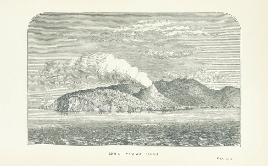 An illustration from The Cruise of the “Rosario” amongst the New Hebrides and Santa Cruz Islands. ... With map and illustrations, 1873, leaf 263