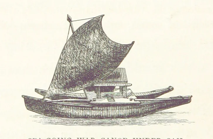 An illustration from The Cruise of the “Rosario” amongst the New Hebrides and Santa Cruz Islands. ... With map and illustrations, 1873, leaf 280