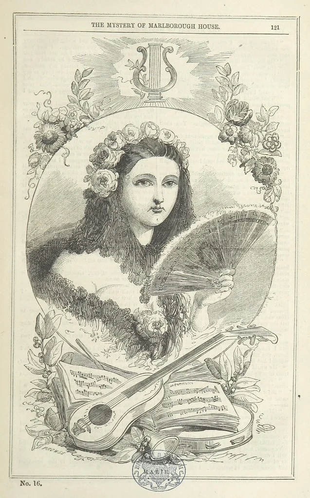An illustration from The Mystery of Marlborough House. A tale of trial and temptation, 1866, leaf 129