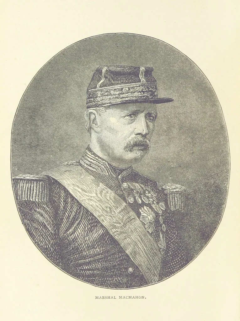 An illustration from The Reverse of the Shield; or, the Adventures of Grenville Le Marchant during the Franco-Prussian War ... With illustrations, etc, 1879, leaf 216