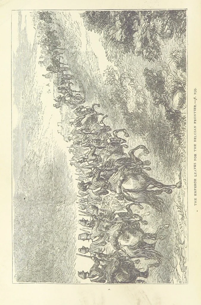 An illustration from The Reverse of the Shield; or, the Adventures of Grenville Le Marchant during the Franco-Prussian War ... With illustrations, etc, 1879, leaf 234