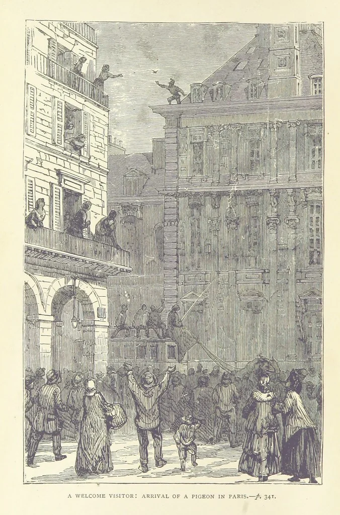 An illustration from The Reverse of the Shield; or, the Adventures of Grenville Le Marchant during the Franco-Prussian War ... With illustrations, etc, 1879, leaf 384