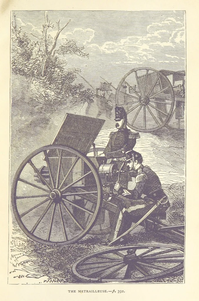 An illustration from The Reverse of the Shield; or, the Adventures of Grenville Le Marchant during the Franco-Prussian War ... With illustrations, etc, 1879, leaf 437