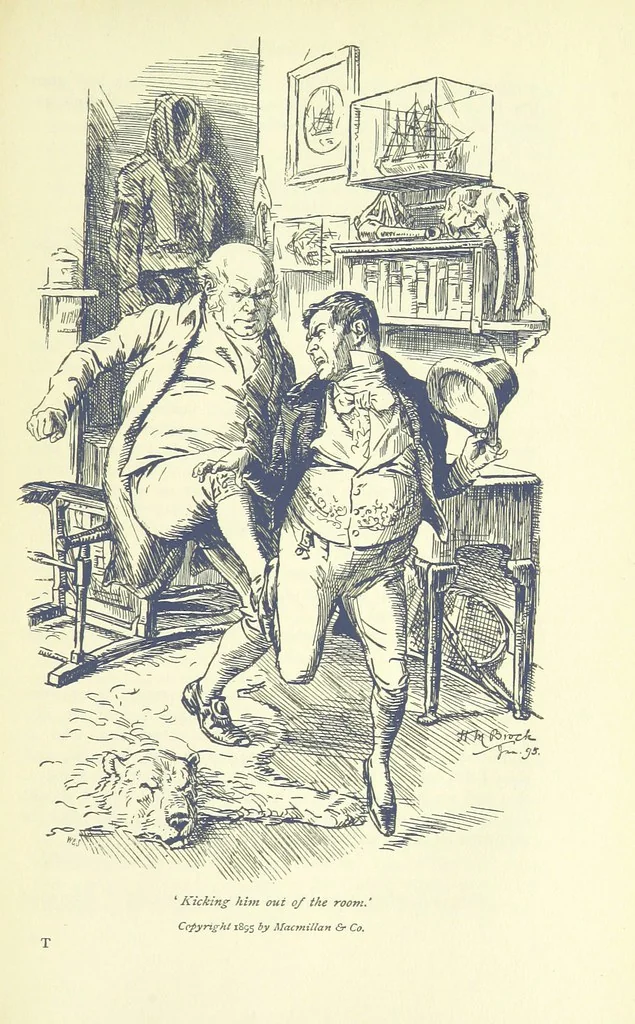 An illustration from Jacob Faithful ... Illustrated by H. M. Brock. With an introduction by David Hannay, 1895, leaf 307