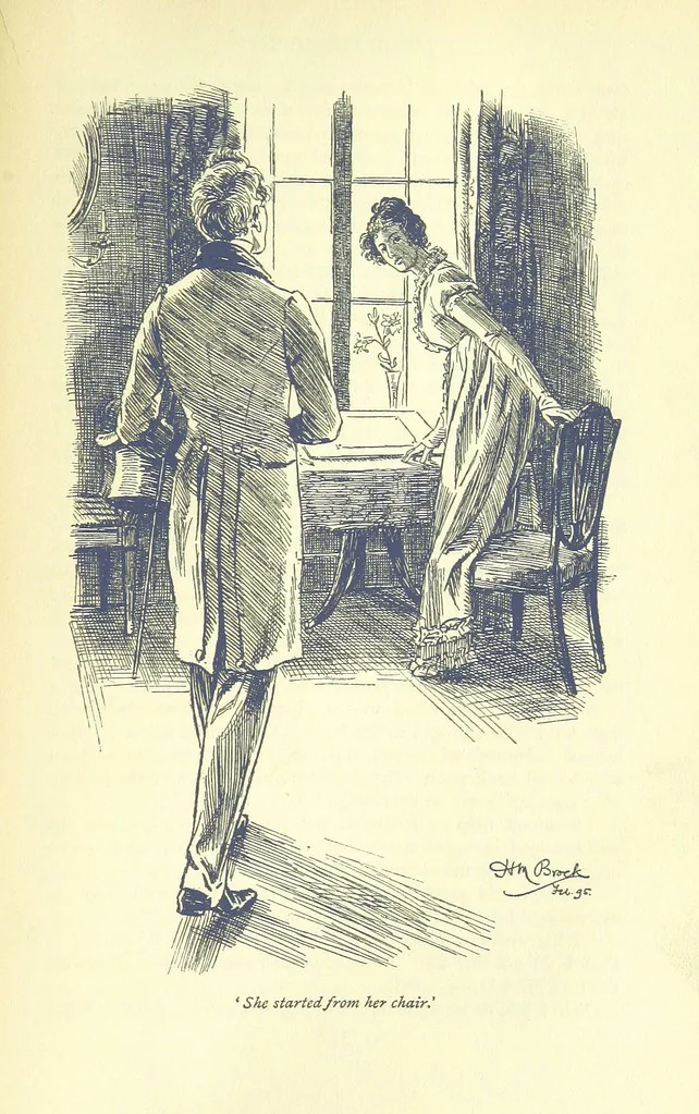 An illustration from Jacob Faithful ... Illustrated by H. M. Brock. With an introduction by David Hannay, 1895, leaf 411