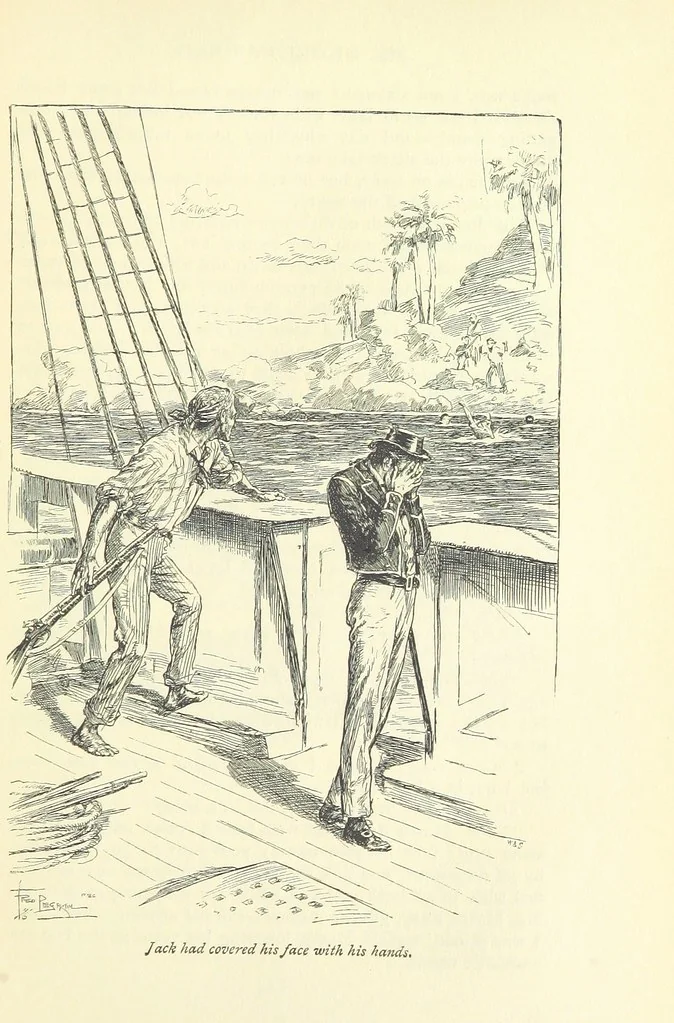 An illustration from Mr. Midshipman Easy ... With an introduction by David Hannay, 1896, leaf 151