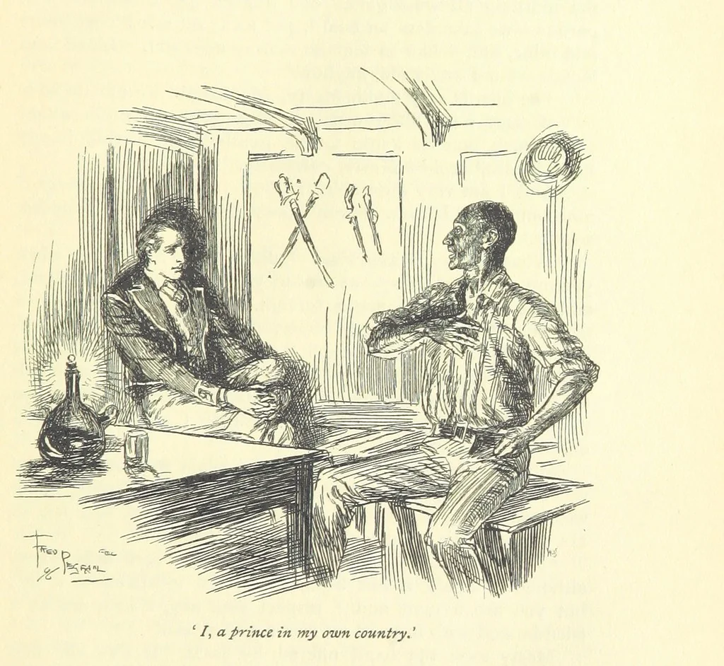 An illustration from Mr. Midshipman Easy ... With an introduction by David Hannay, 1896, leaf 153