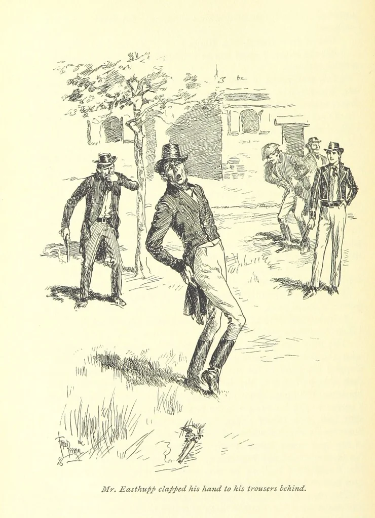 An illustration from Mr. Midshipman Easy ... With an introduction by David Hannay, 1896, leaf 184