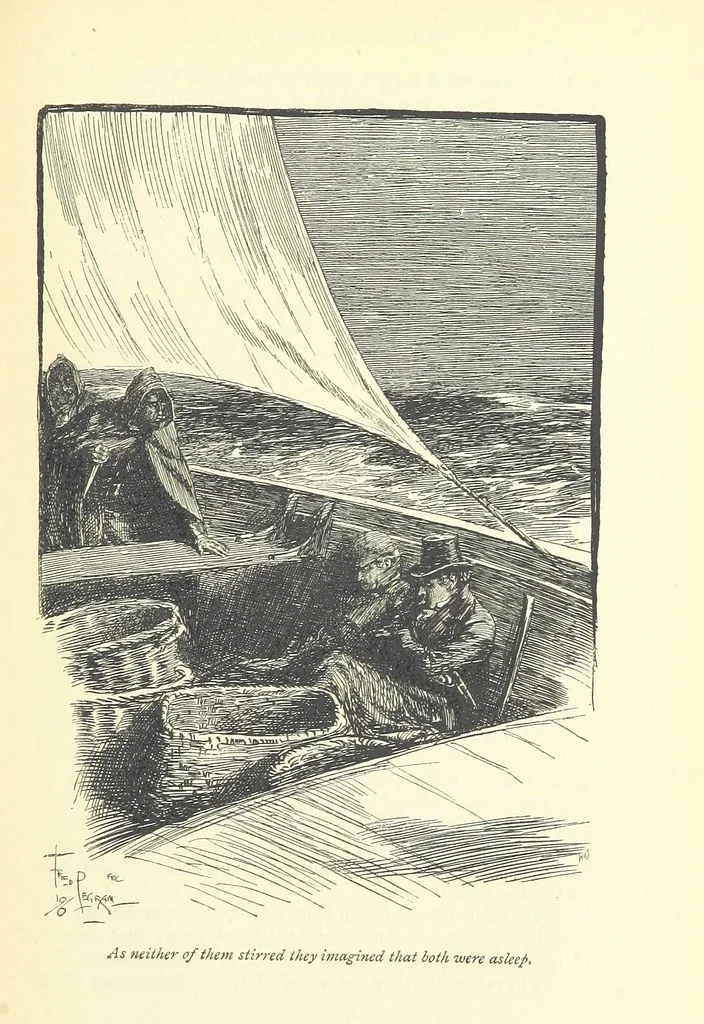 An illustration from Mr. Midshipman Easy ... With an introduction by David Hannay, 1896, leaf 193