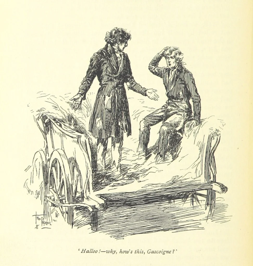 An illustration from Mr. Midshipman Easy ... With an introduction by David Hannay, 1896, leaf 206