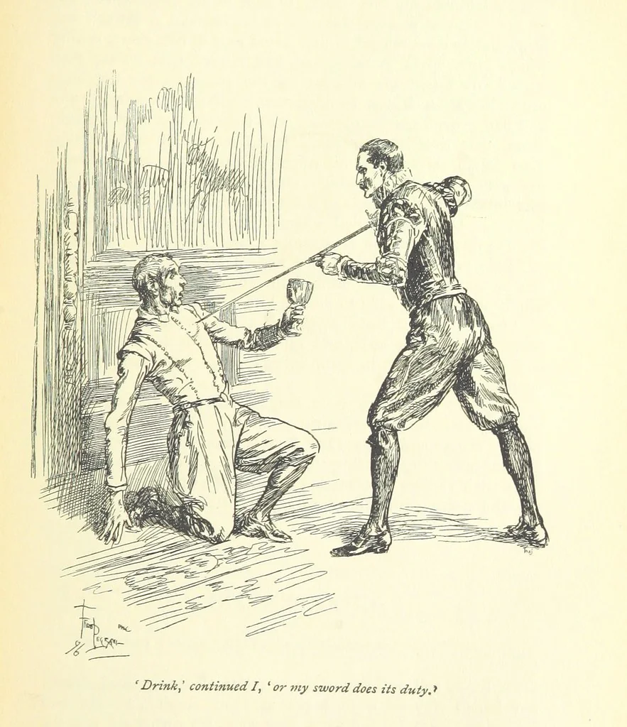 An illustration from Mr. Midshipman Easy ... With an introduction by David Hannay, 1896, leaf 221