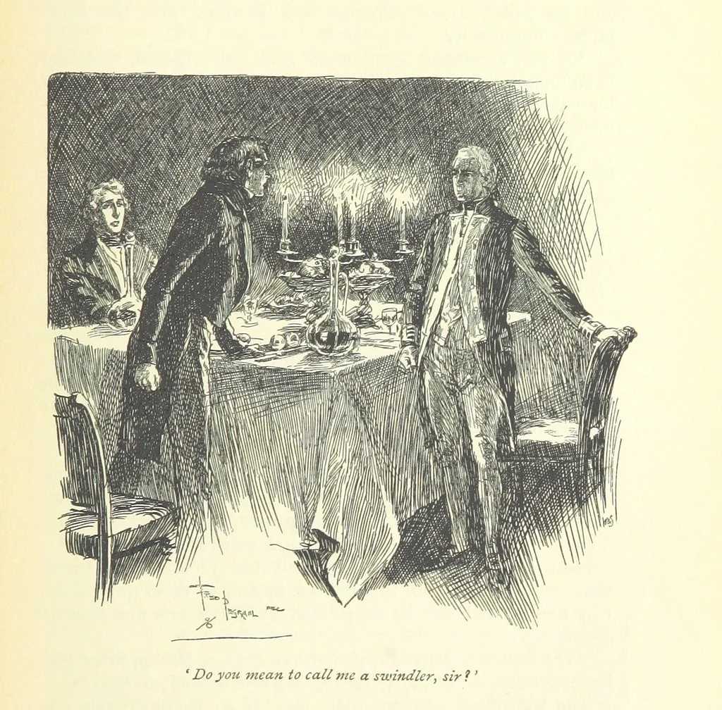 An illustration from Mr. Midshipman Easy ... With an introduction by David Hannay, 1896, leaf 229